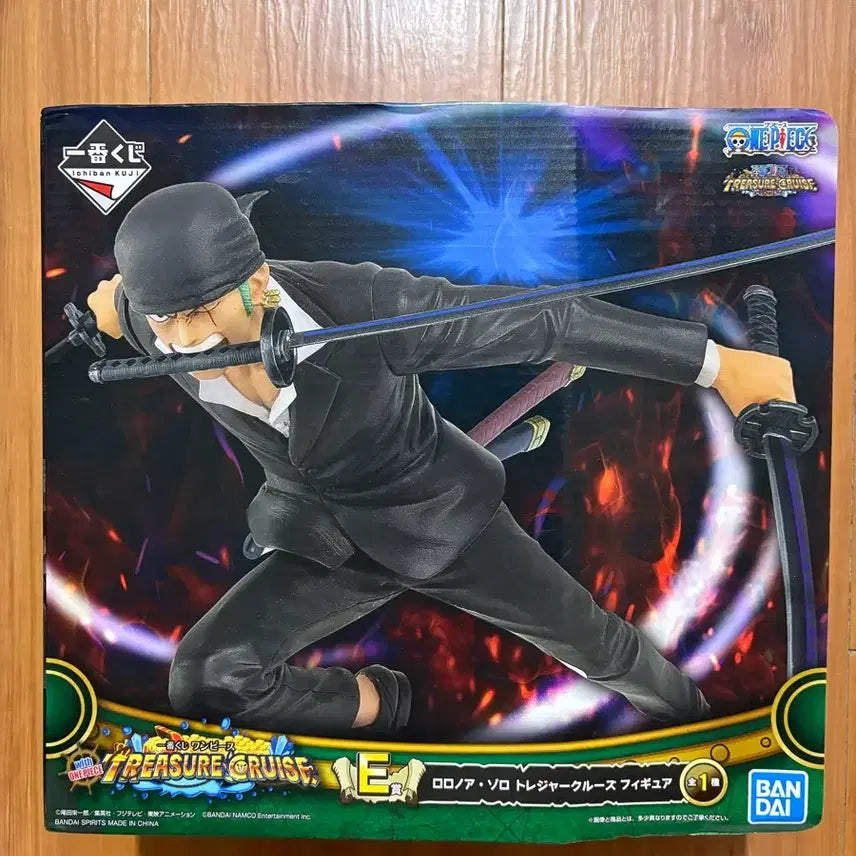 [BUNJANG] One Piece Treasure Cruise Roronoa Zoro E Prize Figure (Sealed) / (미개봉)원피스 트레저 크루즈 롤로노아 조로 E상 피규어