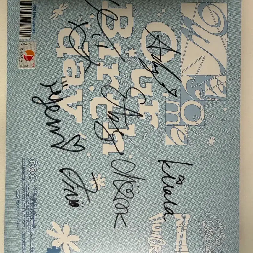 [BUNJANG] Our Universe Signed Album / 아워벌스데이 싸인앨범