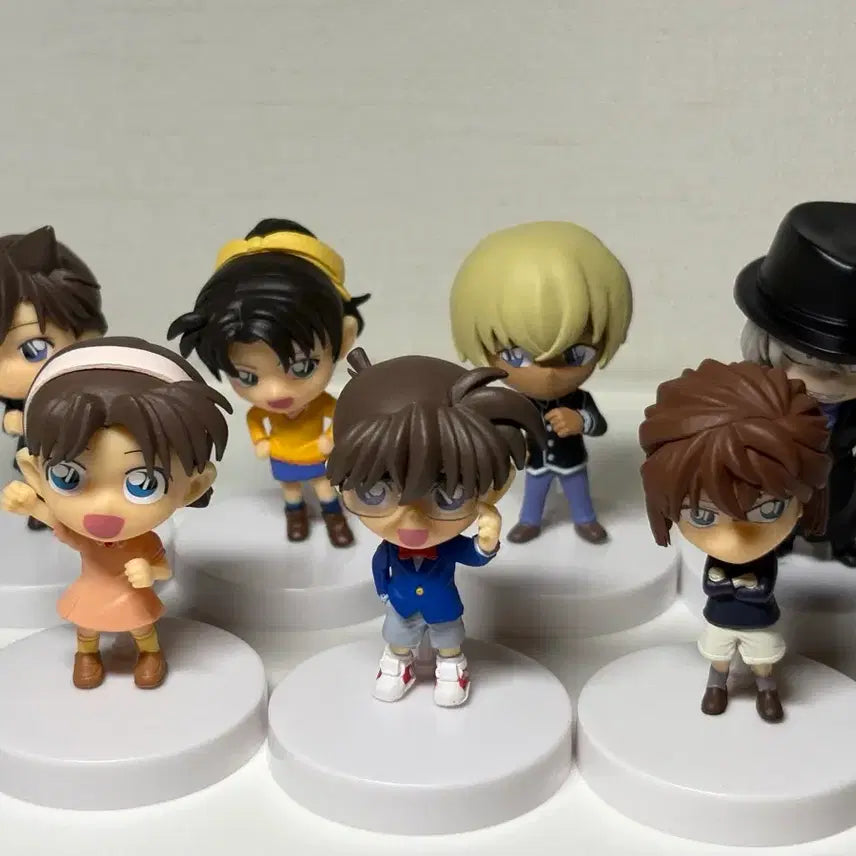 [BUNJANG] Detective Conan Gacha Figure Bundle - Ran, Kazuha, Amuro, Haibara, Gin, Ayumi / (일괄) 명탐정코난 가챠 피규어 란 카즈하 아무로 하이바라 진 아유미