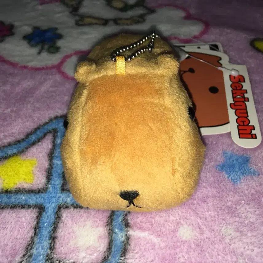 [BUNJANG] Capybara-san Mascot Plush Keychain / 카피바라상 인형 마스코트 키링