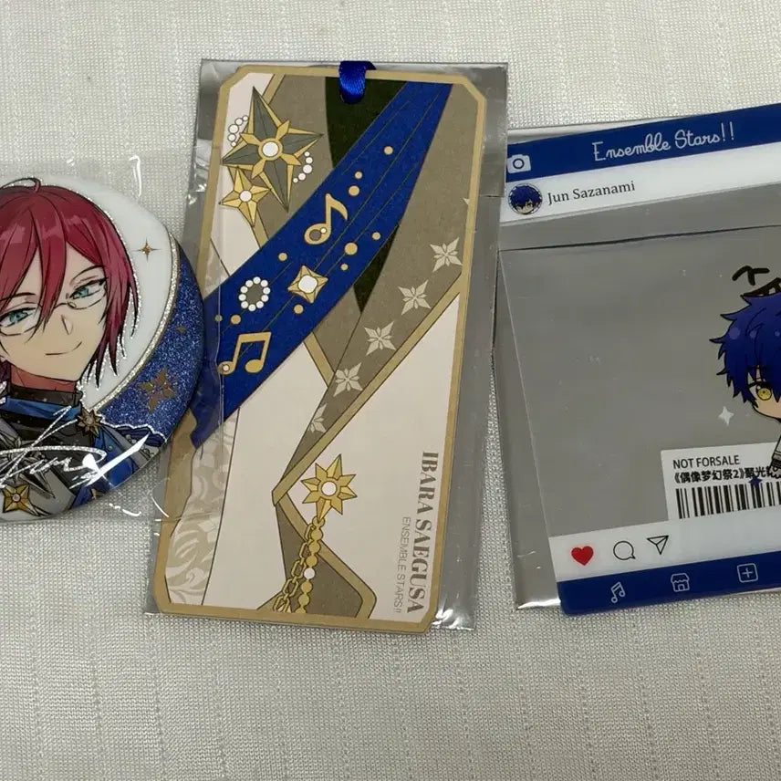 [BUNJANG] Ensemble Stars! Mozu Pop-up Eden Ibara &amp; Jun Bundle Set / 앙스타 모펀 팝업 에덴 이바라 쥰