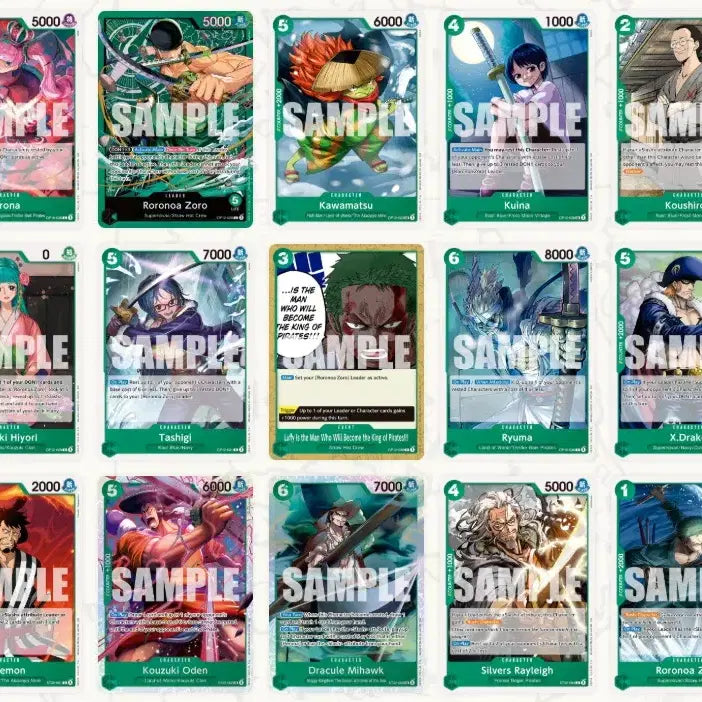 [BUNJANG] One Piece Card Japanese Edition Starter Deck Set (6 Types, Sealed) / 원피스카드 일본판 스타터덱 6종 1세트 미개봉