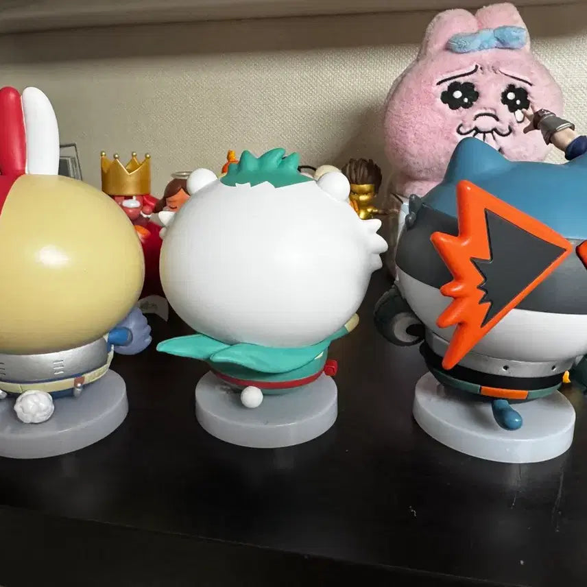 [BUNJANG] My Hero Academia x Chiikawa 3-Figure Bundle Set (Unsealed) / 나히아 치이카와 피규어(개봉, 박스o) 3종 일괄