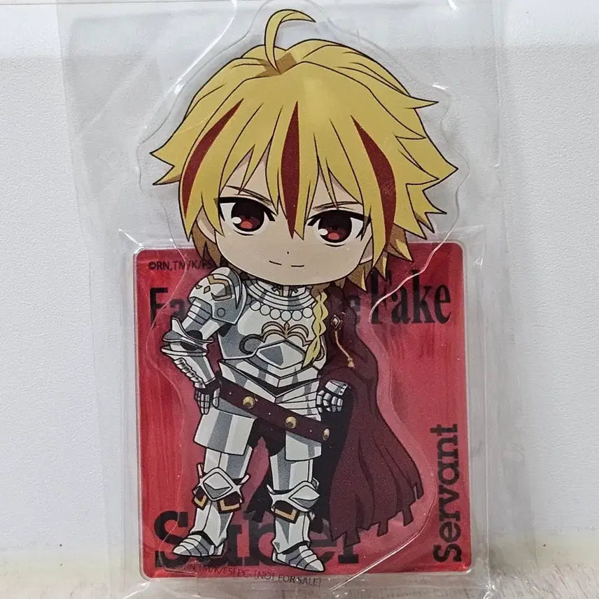 [BUNJANG] Fate Strange Fake Saber Richard I Acrylic Stand / 페이트 스트레인지 페이크 아크릴 스탠드 세이버 리처드 1세 페스페 굿즈