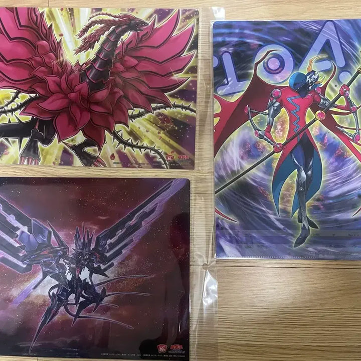 [BUNJANG] Yu-Gi-Oh! 20th Anniversary OCG Double-Sided Clear File Set / 유희왕 20주년 ocg 양면 클리어파일
