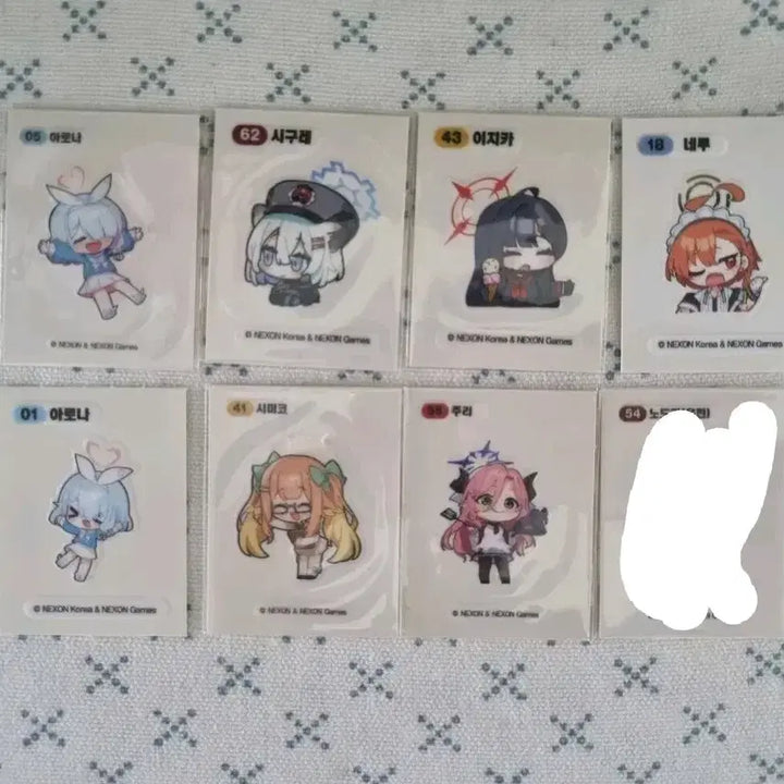 [BUNJANG] Blue Archive Sticker Collection / [개당 가격]블루아카이브 띠부씰 모음 2