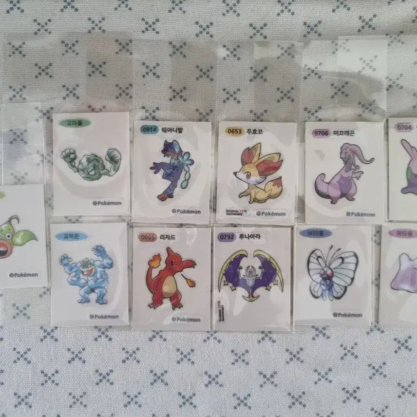 [BUNJANG] Pokemon Stickers Collection / [개당 가격]포켓몬스터 띠부씰 모음