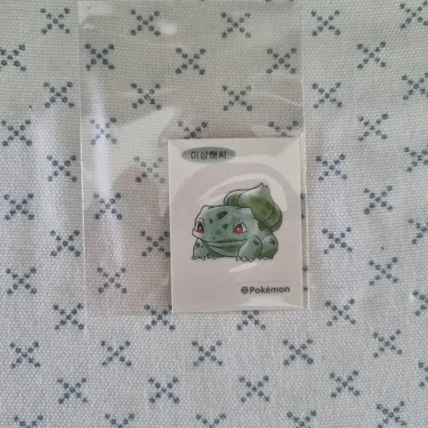 [BUNJANG] Pokemon Bulbasaur Sticke / 포켓몬스터 띠부씰 이상해씨