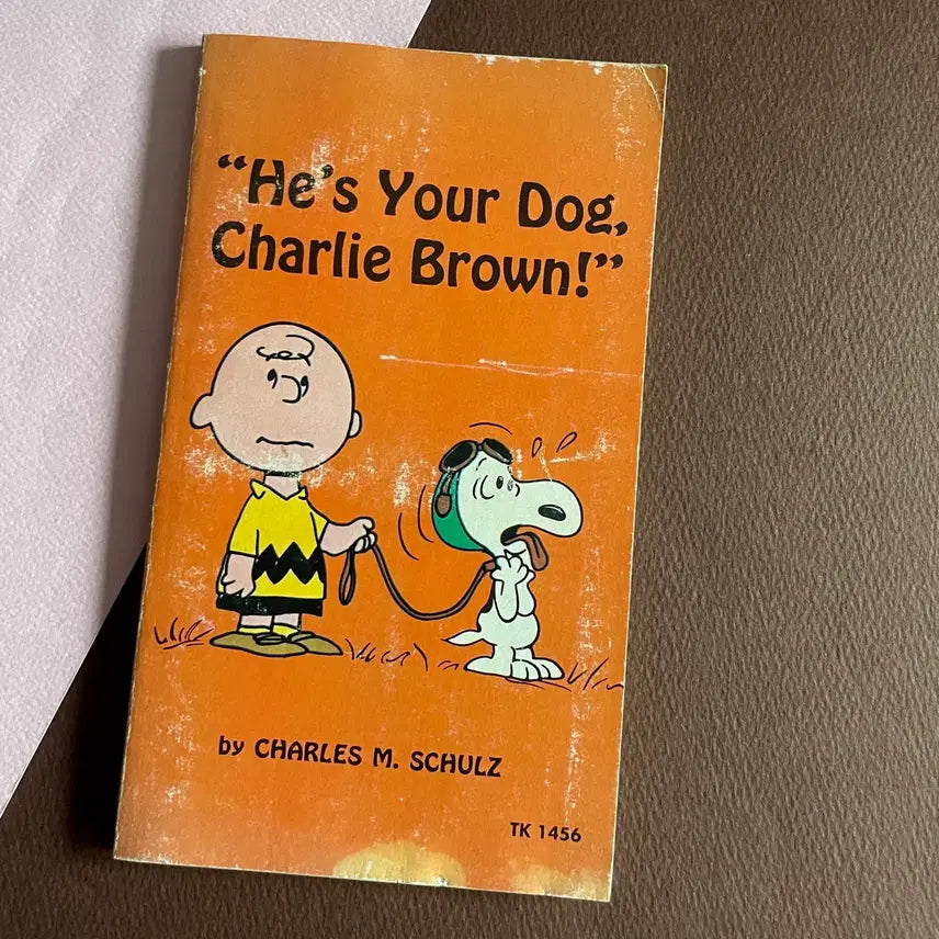 [BUNJANG] 1968 Peanuts Charlie Brown Color Print Original Snoopy Vintage Book / 1960s/피너츠 찰리브라운 컬러인쇄본 오리지널 스누피 빈티지북(rare)