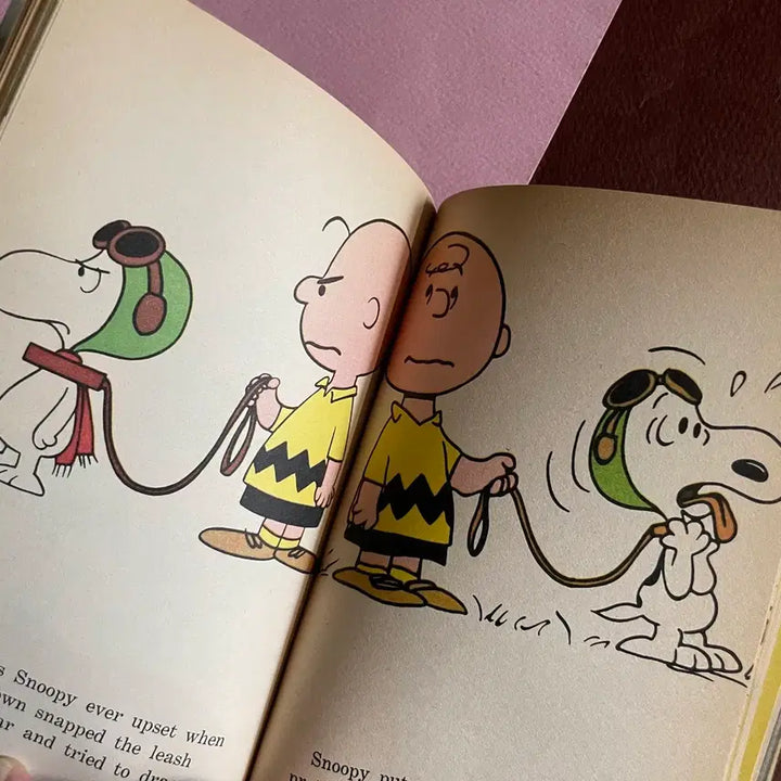 [BUNJANG] 1968 Peanuts Charlie Brown Color Print Original Snoopy Vintage Book / 1960s/피너츠 찰리브라운 컬러인쇄본 오리지널 스누피 빈티지북(rare)