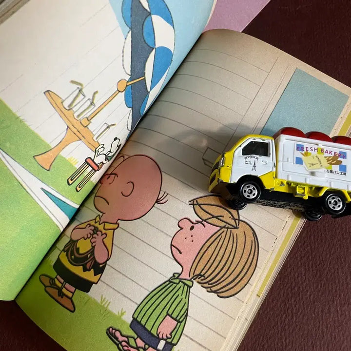 [BUNJANG] 1968 Peanuts Charlie Brown Color Print Original Snoopy Vintage Book / 1960s/피너츠 찰리브라운 컬러인쇄본 오리지널 스누피 빈티지북(rare)