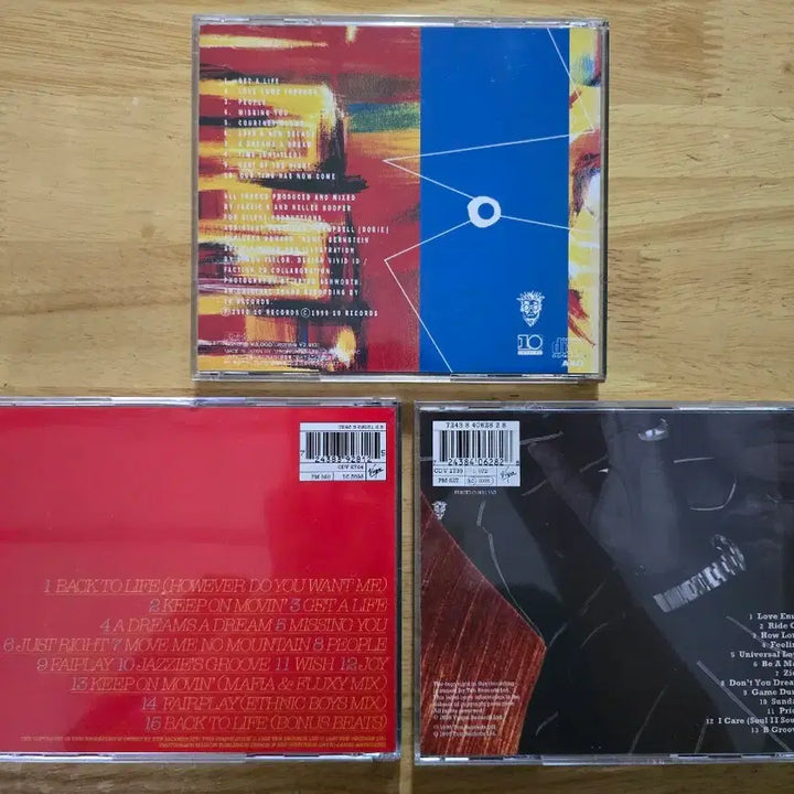[BUNJANG] Soul II Soul CD Album Bundle (3 Discs) / CD 음반 Soul II Soul 소울 투 소울 앨범 3장