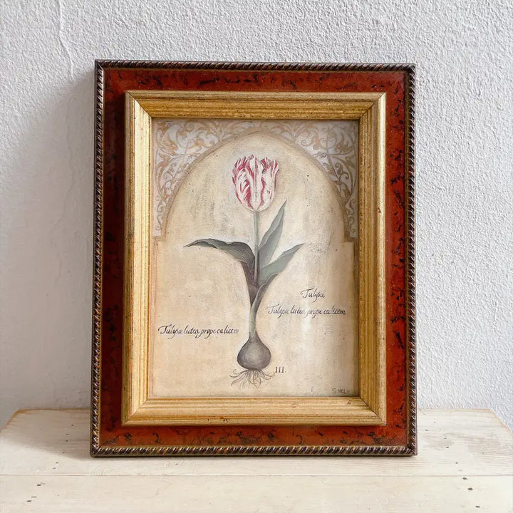 [BUNJANG] Antique Tulip Frame / 앤틱 튤립 액자