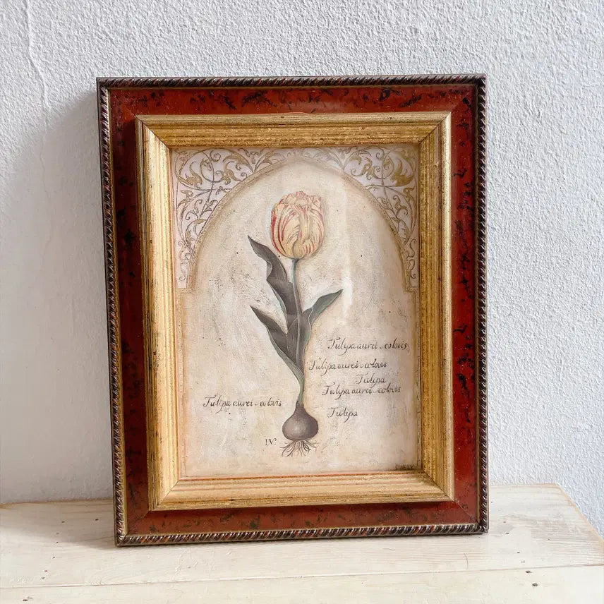 [BUNJANG] Antique Tulip Frame / 앤틱 튤립 액자