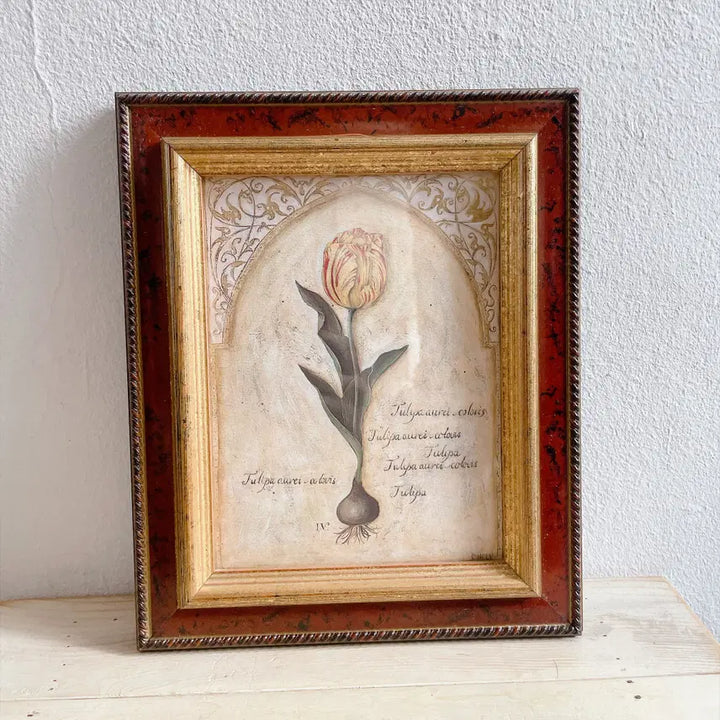 [BUNJANG] Antique Tulip Frame / 앤틱 튤립 액자