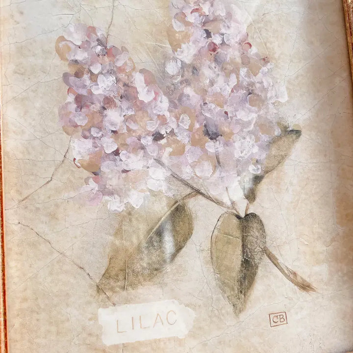 [BUNJANG] Antique Lilac Frame / 앤틱 라일락 액자
