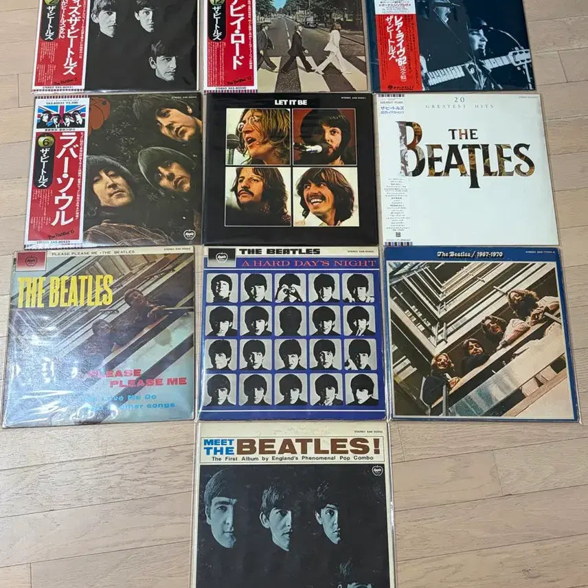 [BUNJANG] The Beatles Japanese Pressing Compilation LP Collection (12LP + 7" Single) / 비틀즈(The Beatles) LP 명반/일본반/컴필레이션 컬렉션 판매합니다
