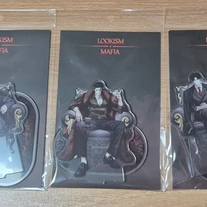 [BUNJANG] Lookism Mafia Essential Acrylic Stand Set / 외모지상주의 마피아 에센셜 아크릴 스탠드