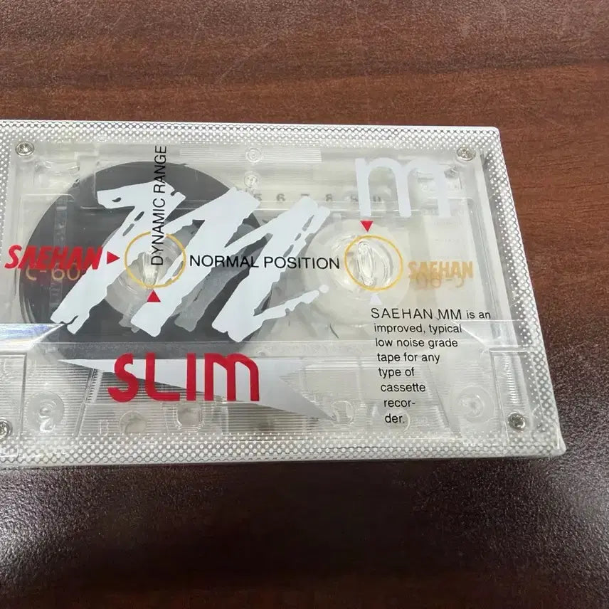 [BUNJANG] Sehan Slim Blank Cassette Tape (60 Minutes) / 새한  슬림 카세트 공테이프 새제품