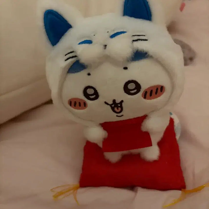 [BUNJANG] Chiikawa Fox Shrine Hachiware Plush Doll / 치이카와 여우신사 하치와레 인형 누이