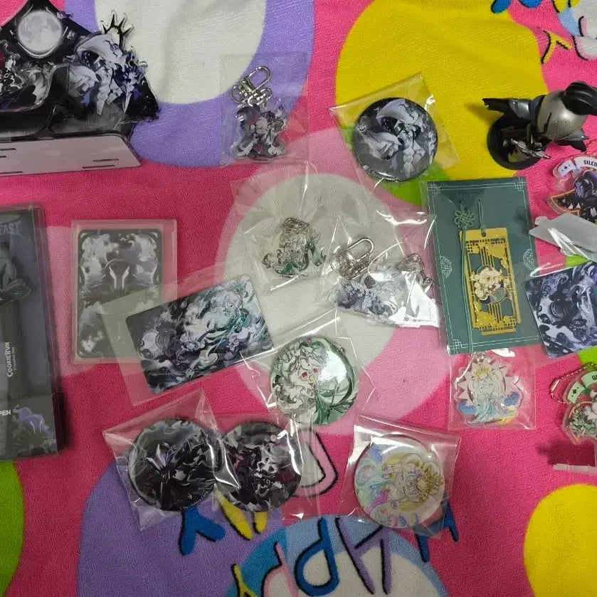 [BUNJANG] Cookie Run Kingdom Silent Salt Saint Lily Merchandise Bundle Set / 쿠키런 킹덤 사일런트솔트 사솔 세인트릴리 세릴 마플샵 굿즈 일괄 팝니다