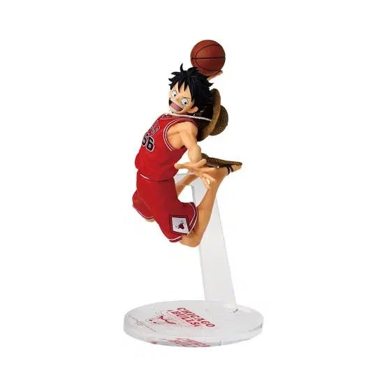 [BUNJANG] One Piece x NBA Collaboration Monkey D. Luffy Figure / 원피스 NBA 콜라보 루피 피규어