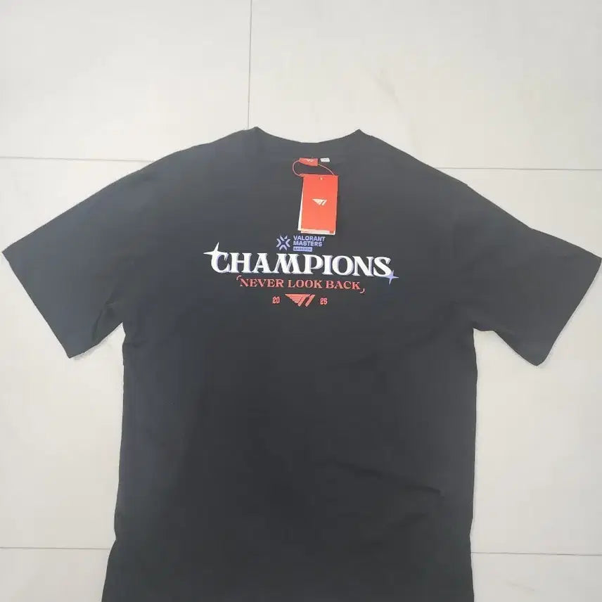 [BUNJANG] T1 Valorant Masters Bangkok Champions T-Shirt / 발로란트 마스터즈 방콕 T1 챔피언스 티셔츠