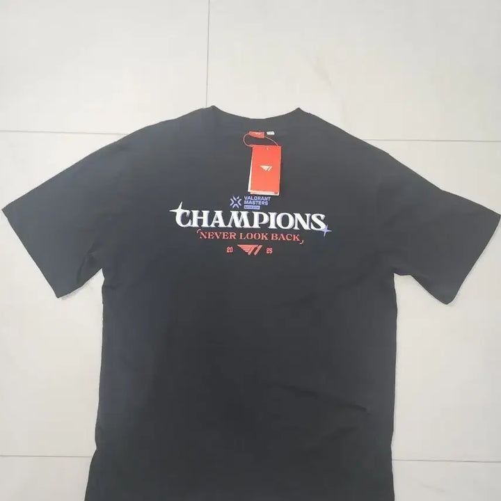 [BUNJANG] T1 Valorant Masters Bangkok Champions T-Shirt / 발로란트 마스터즈 방콕 T1 챔피언스 티셔츠