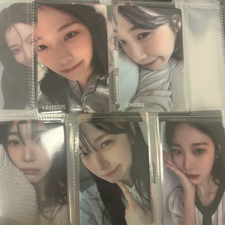 [BUNJANG] fromis_9 Baek Ji-heon Lensis 10-Type Photocard Set / 프로미스나인 백지헌 렌시스 10종 세트 판매합니다.