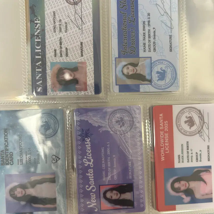 [BUNJANG] fromis_9 Hayan Grieum ID Card Set / 프로미스나인 하얀그리움 ID 카드 세트 판매합니다.