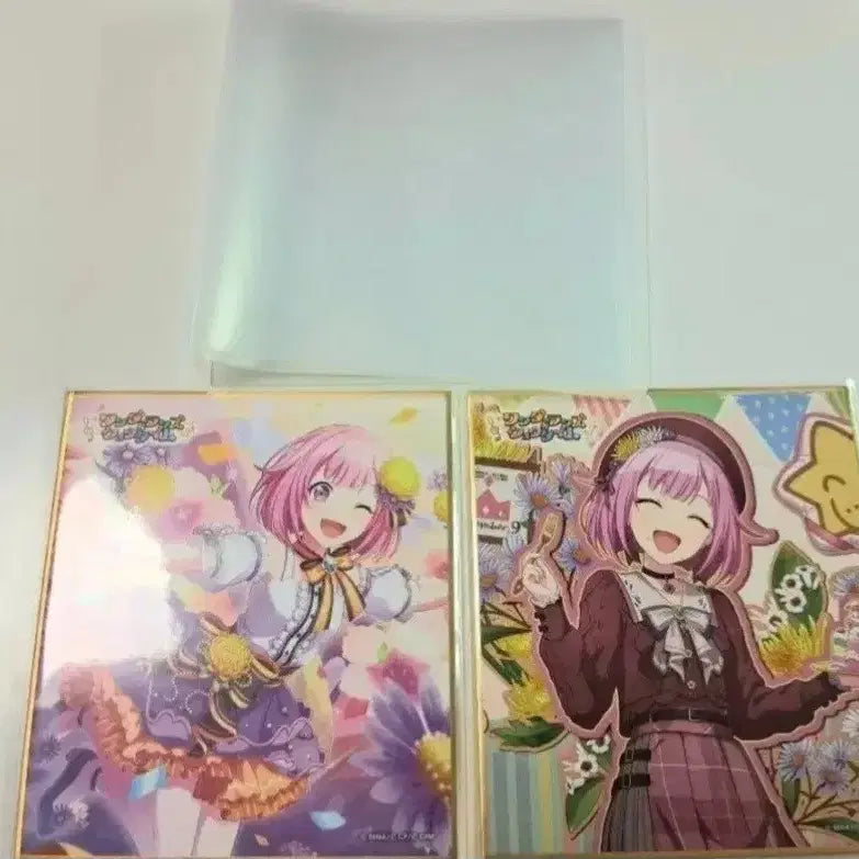 [BUNJANG] Project Sekai Aotori Emu Birthday Shikishi Set with Binder / 프세카 프로세카 오오토리 에무 생일 색지+색지 바인더 일괄 양도