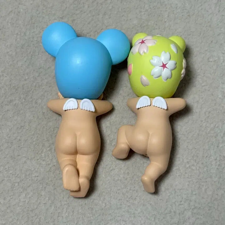 [BUNJANG] Sonny Angel Hipper Mouse &amp; Cherry Blossom Frog Figures / 소니엔젤 히퍼 마우스 / 체리블라썸 개구리