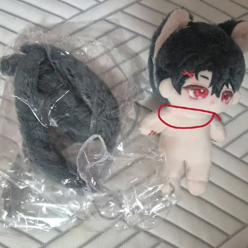 [BUNJANG] 10cm Unpossessed Cotton Doll Bonyung Roashu / 10cm 무속성 솜인형 뼈깅 로아슈