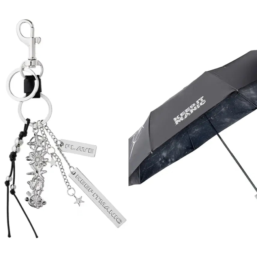 [BUNJANG] PLAVE Tour Chain Keychain + Umbrella Set / 플레이브 투어 MD 체인 키링+우산