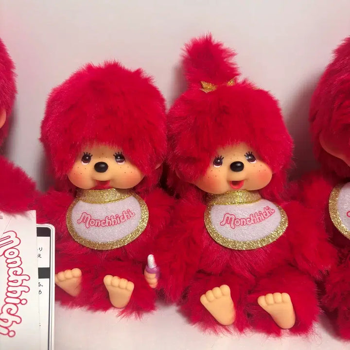 [BUNJANG] Monchhichi Kidland Keyring Doll Set / 몬치치 키디랜드 키링 인형 세트