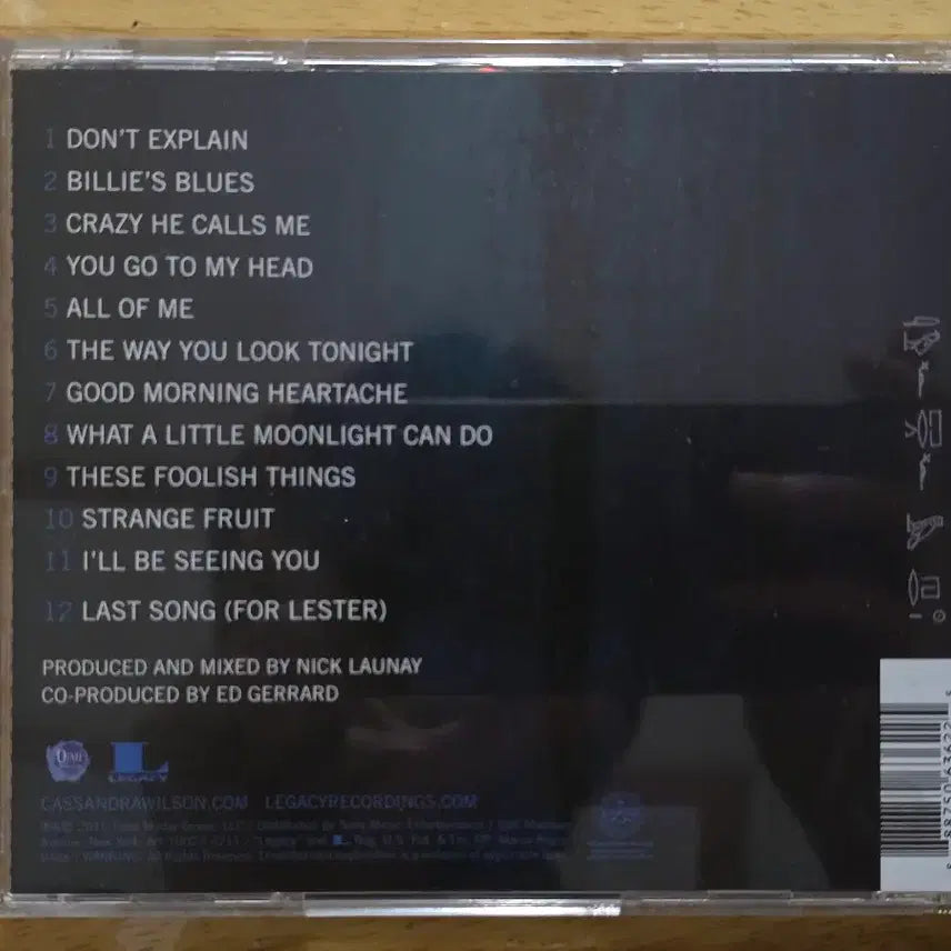 [BUNJANG] Cassandra Wilson - Coming Forth By Day (US Edition) CD / CD 음반 Cassandra Wilson 카산드라 윌슨 - Coming Forth By Day 미국반