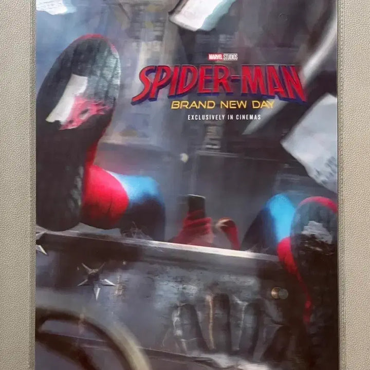[BUNJANG] Spider-Man: Brand New Day 5th Week 3D Lenticular Poster / 스파이더맨: 브랜드 뉴 데이 5주차 3D 렌티큘러 포스터
