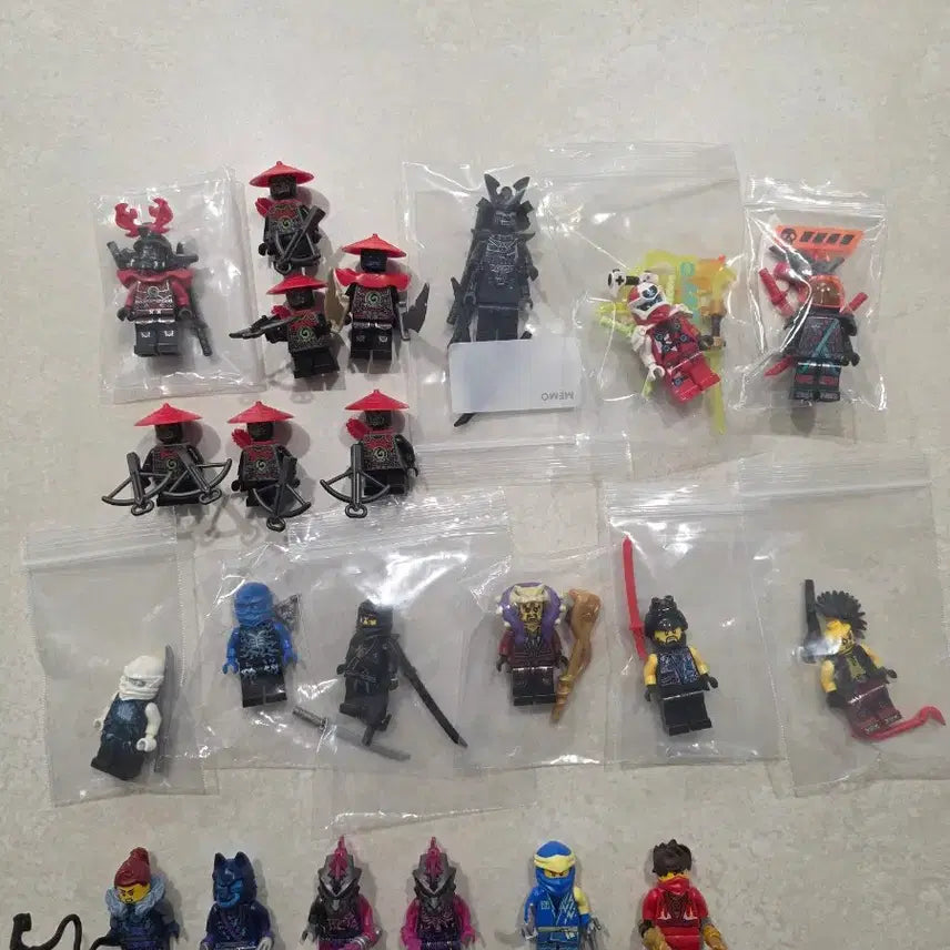 [BUNJANG] LEGO Ninjago Minifigure Bundle Set / 레고 닌자고 미피 일괄 판매1