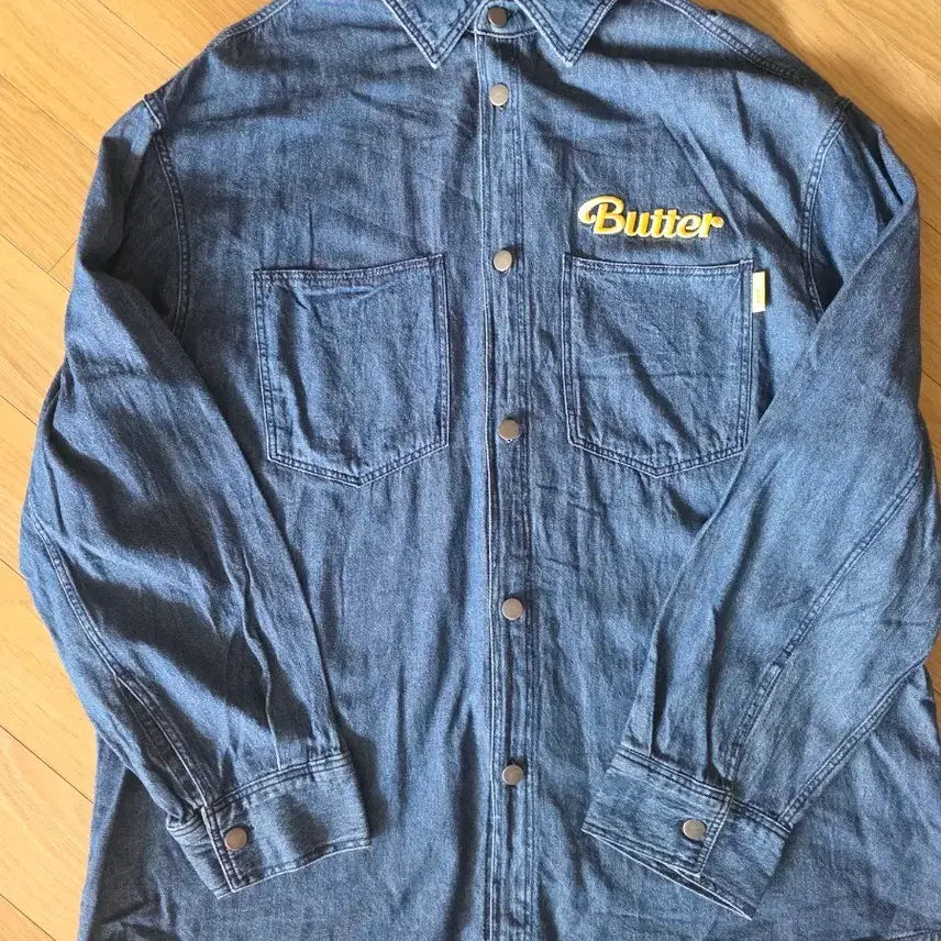 [BUNJANG] Butter Denim Shirt XL / 버터 셔츠 청 데님 셔츠 xl
