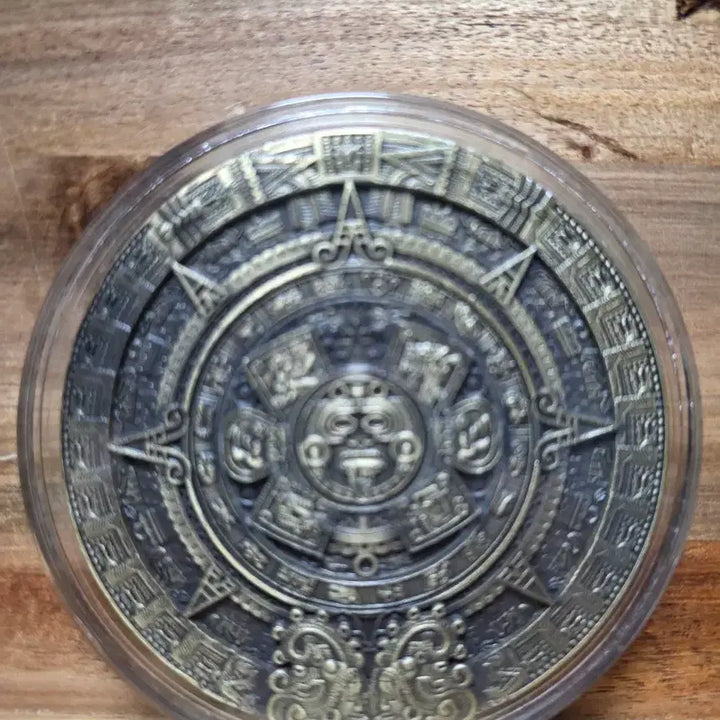 [BUNJANG] Maya Civilization Commemorative Bronze Coin Pendant / 마야 문명 기념 동주화 펜던트