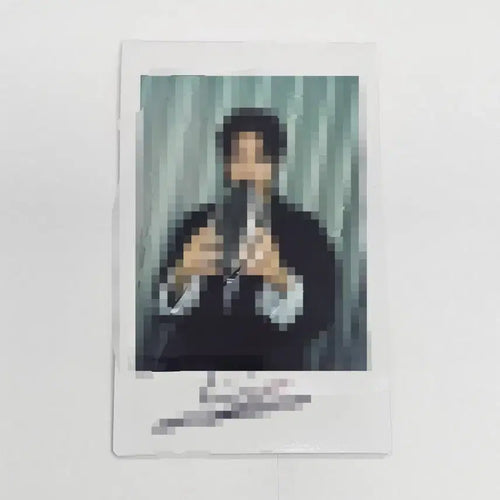 [BUNJANG] ATEEZ Wooyoung Signed Polaroid / 에이티즈 우영 사인 싸인 폴라 ateez woowoung polaroid