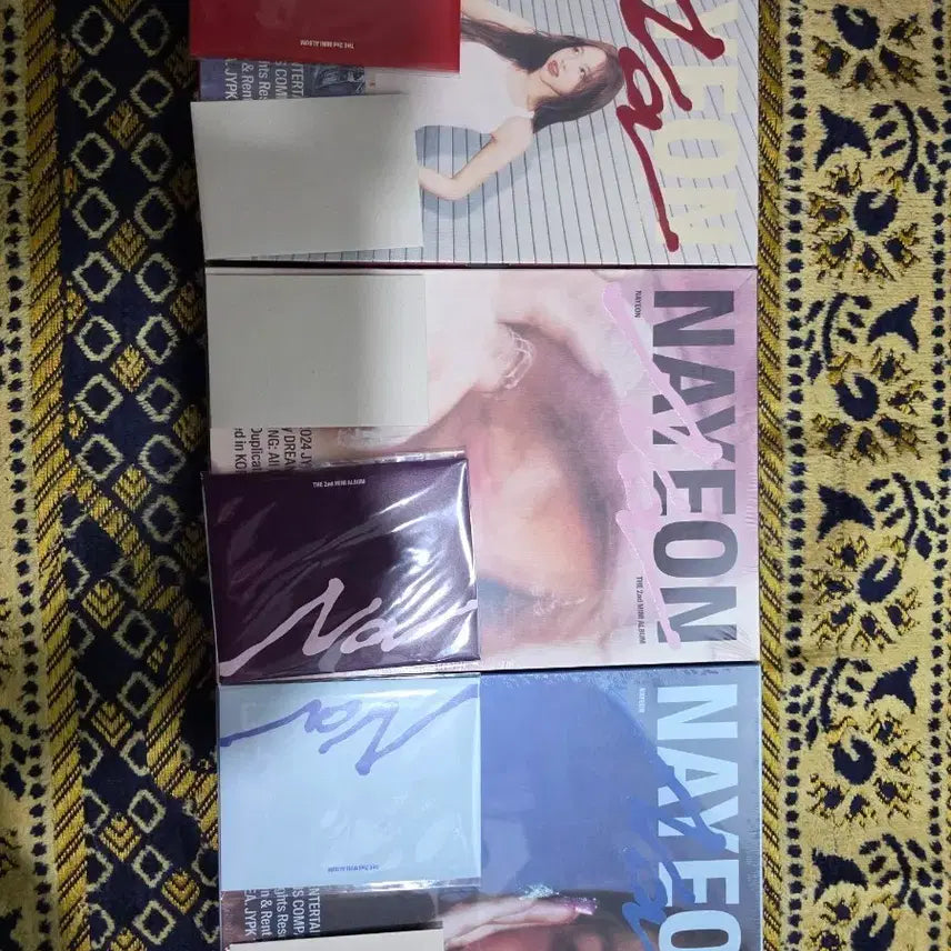 [BUNJANG] TWICE Nayeon Solo Album Multiple Versions Bundle Set Sealed Pre-order Version / 나연 솔로 앨범 여러 버전 일괄 미개봉 사전예약버전