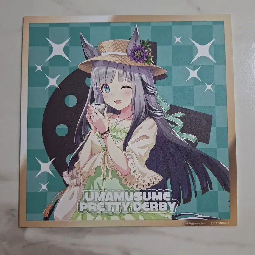 [BUNJANG] Uma Musume Pretty Derby Chrono Genesis Animate Cafe Collaboration Limited Edition Art Print / 우마무스메 프리티더비 크로노 제네시스 애니플러스 콜라보 카페 팝업 특전 색지풍 포스터 새제품