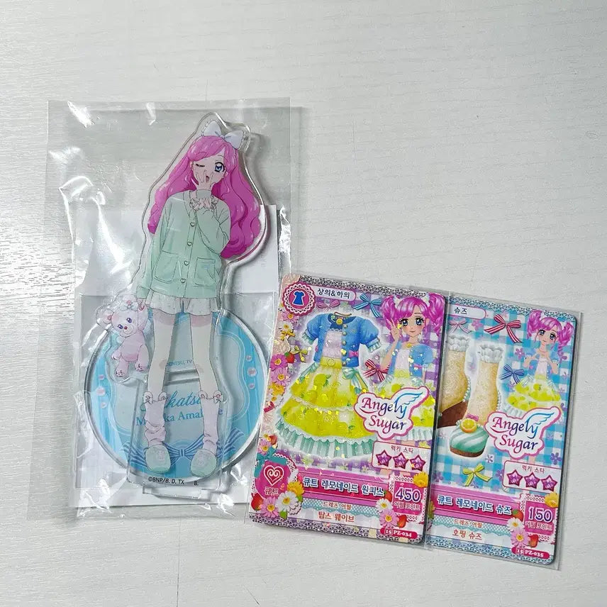 [BUNJANG] Aikatsu! Ichigo Momomiya Acrylic Room Collection Bundle Set / 아이카츠 아이엠스타 마도카 모모 카드 마도카 아크릴 룸컬렉션 일괄