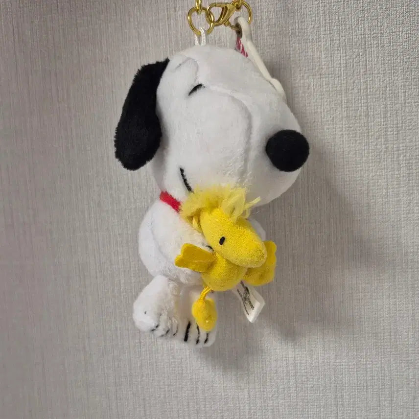 [BUNJANG] Snoopy Woodstock Plush Keychain / 스누피 우드스탁 인형 키링
