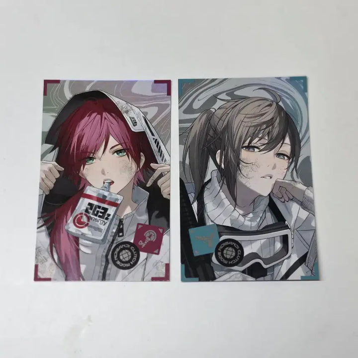 [BUNJANG] NIJISANJI Lauren Iroas Kanae Clutch Mode Rare Cheki Bundle Set / 니지산지 로렌 이로아스 카나에 클러치모드 레어 체키 일괄