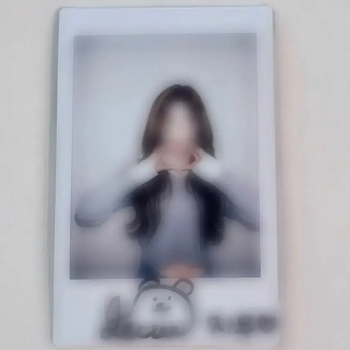 [BUNJANG] TripleS Jiwoo Signed Polaroid / 트리플에스 이지우 싸인 폴라로이드 싸폴 양도합니다