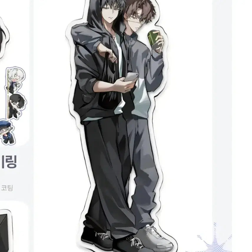 [BUNJANG] GoEon Kim Sol-eum Baek Sa-heon Acrylic Stand / 괴담출근 괴출 김솔음 백사헌 아크릴 스탠드