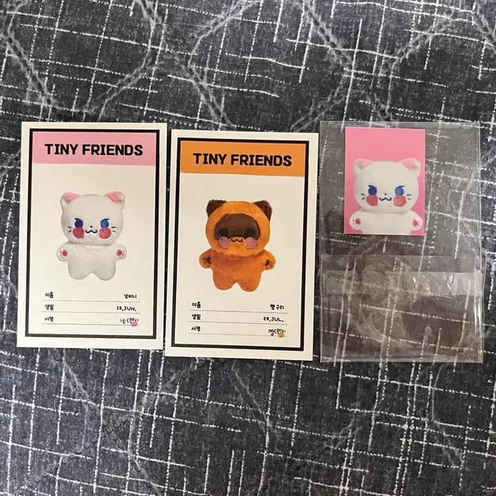 [BUNJANG] ZB1 Zhang Hao &amp; Sung Hanbin Plush Dolls Bundle Set / 제베원 장하오 짱구리 성한빈 냥비니 인형