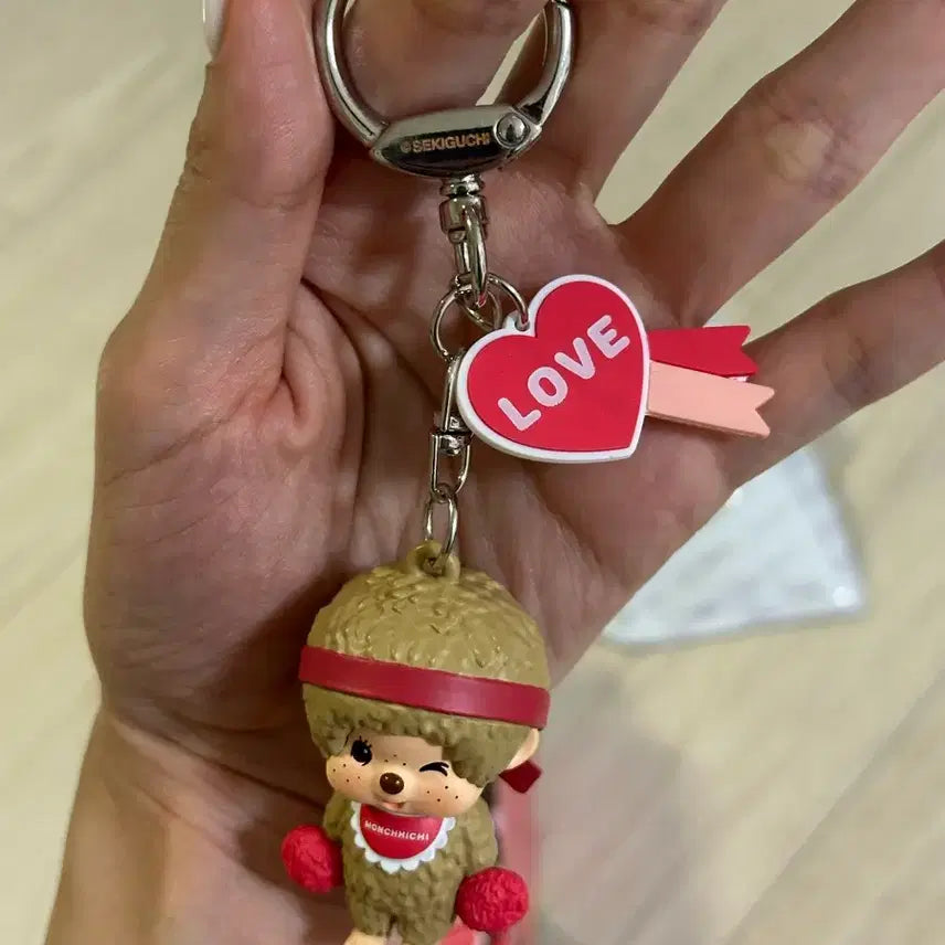 [BUNJANG] Monchhichi Happy Color Random Keyring Secret / 몬치치 해피 컬러 랜덤 키링 시크릿